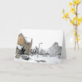 Serby Lane、Harthill with Woodall カード (黄色い花)