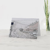 Serby Lane、Harthill with Woodall カード (正面)