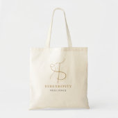 Serendipity Resilience Sewing Art Tote Bag トートバッグ (正面)