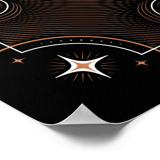 Serendipity Squareポスター(24x24) ポスター (角)