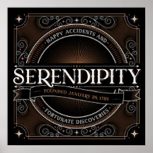 Serendipity Squareポスター(24x24)