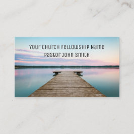 SERENE湖と波止場教会の名刺 名刺