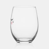 Serene ステムなしワイングラス (左)