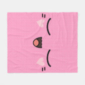 Serene フリースブランケット (正面(横))