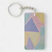 Serene Abstracts: A Pastel Dream キーホルダー (正面)