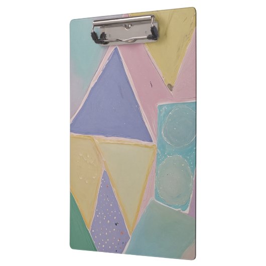 Serene Abstracts: A Pastel Dream クリップボード (左)