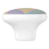 Serene Abstracts: A Pastel Dream セラミックノブ (側面)