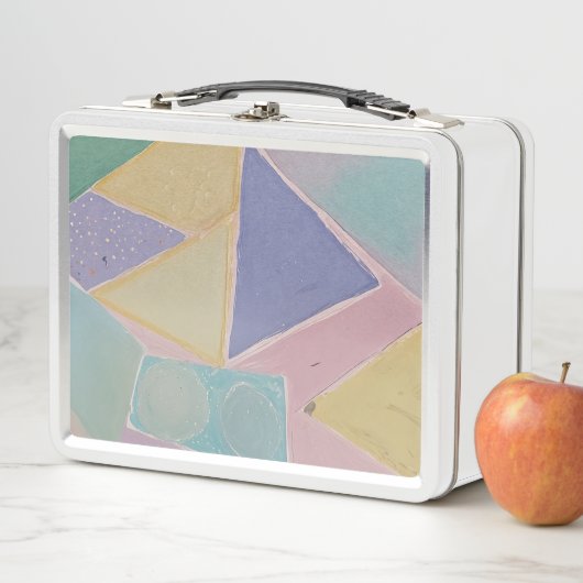 Serene Abstracts: A Pastel Dream メタルランチボックス (インサイチュ)