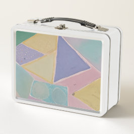 Serene Abstracts: A Pastel Dream メタルランチボックス