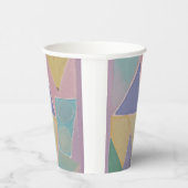 Serene Abstracts: A Pastel Dream 紙コップ (右)