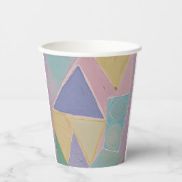 Serene Abstracts: A Pastel Dream 紙コップ