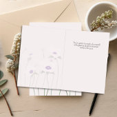Serene Anemone Mother’s Day Card カード