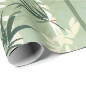 Serene Bamboo Blossom Asian  (2) ラッピングペーパー (ロールコーナー)