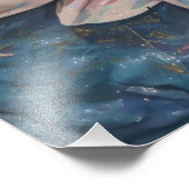 Serene Bloom Immersed in Rich Color フォトプリント (角)