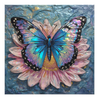 Serene Bloom Immersed in Rich Color フォトプリント