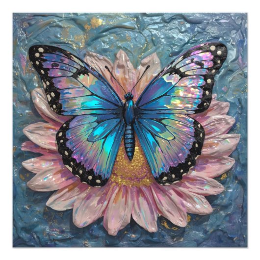 Serene Bloom Immersed in Rich Color フォトプリント (正面)