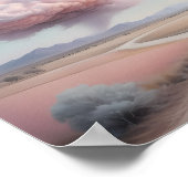 Serene Cloudscape - Dreamy Landscape Art ポスター (角)