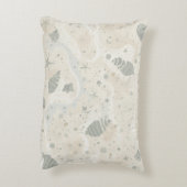 Serene Coastal Tidepool アクセントクッション (裏面(縦))