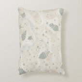 Serene Coastal Tidepool アクセントクッション (正面(垂直))