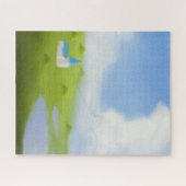 Serene Countryside Landscape ジグソーパズル (横)