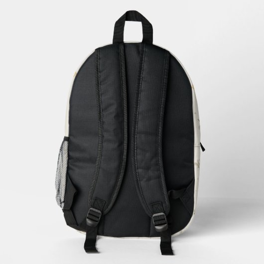 Serene Dragonflies Backpack プリントバックパック (裏面)