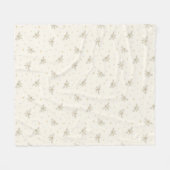 Serene Dragonflies Fleece Blanket フリースブランケット (正面(横))