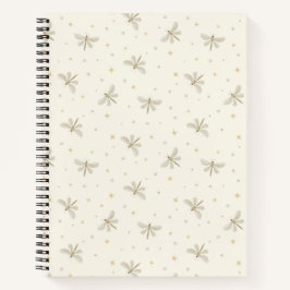 Serene Dragonflies Spiral Notebook ノートブック