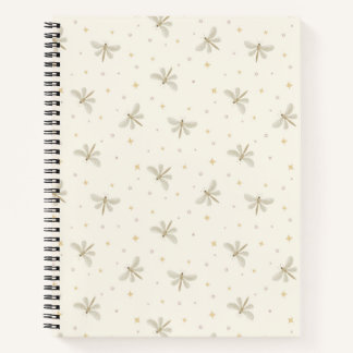 Serene Dragonflies Spiral Notebook ノートブック