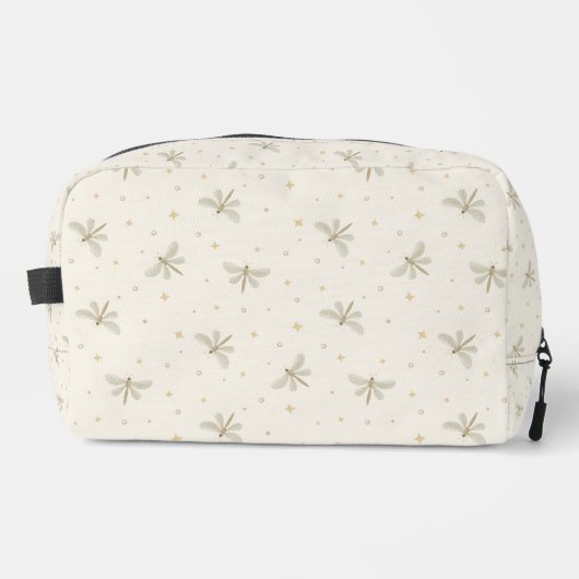 Serene Dragonflies Toiletry Bag ドップキット (正面)