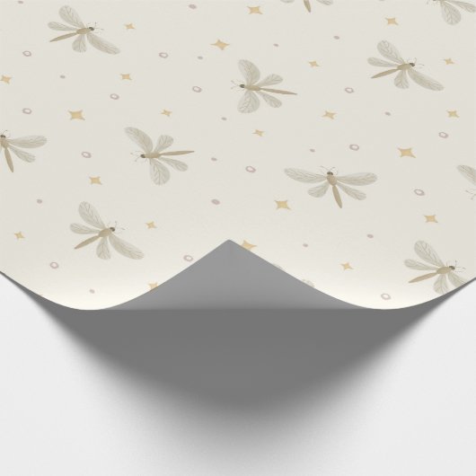 Serene Dragonflies Wrapping Paper ラッピングペーパー (角)