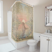 Serene Elegance Nouveau Bathing シャワーカーテン (インサイチュ)