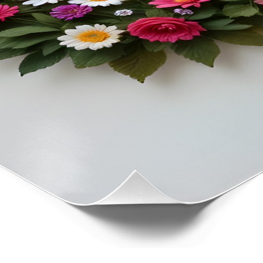 Serene Embroidered Sanctuary ポスター (コーナー)