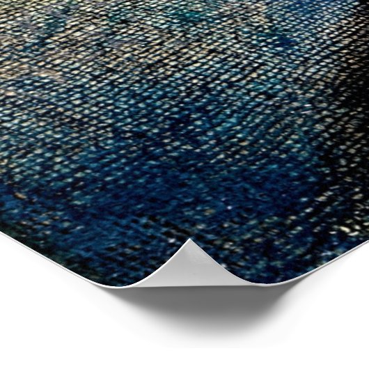 Serene Fir Trees by Paul Klee -抽象芸術・アート ポスター (角)