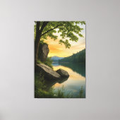 Serene Horizon キャンバスプリント (正面)