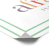 Serene Isaiah 41 10 Do Not Be Afraid Aesthetic ポスター (角)