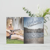 Serene Lake Photo卒業発表パーティー 招待状 (スタンド正面)