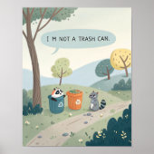 Serene Landscape with Humorous Twist ポスター (正面)