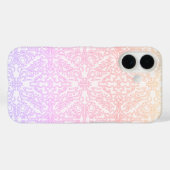 Serene Lavender & Mint Mandala Geometric Tile  Case-Mate iPhoneケース (裏面 (横))