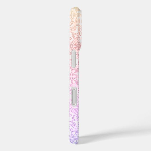 Serene Lavender & Mint Mandala Geometric Tile  Case-Mate iPhoneケース (裏面 / 右)