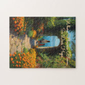Serene Marigolds Path to the Sea Art ジグソーパズル (横)