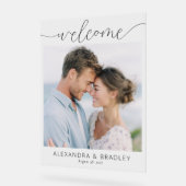 Serene Minimalist Photo アクリルサイン (傾斜)