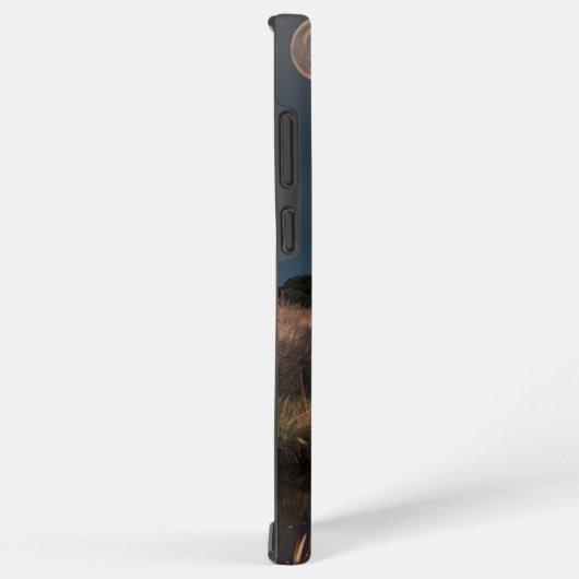 Serene Moonlight Landscape Case Samsung Galaxyケース (右側面)