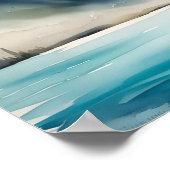 Serene Mountain Lake  ポスター (角)