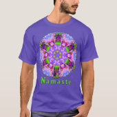 Serene Namaste Kaleidoscope Tシャツ (正面)