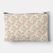 Serene Neutral Florals Monogrammed アクセサリーポーチ (裏面)