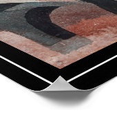 Serene Oasis: Dry クール Garden by Paul Klee ポスター (角)