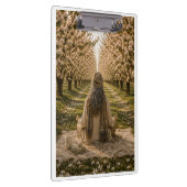 Serene Orchard Sticky Notes | Romantic Botanical  クリップボード (右)