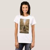 Serene Orchard Walk T-Shirt | Romantic Autumn Natu Tシャツ (正面フル)