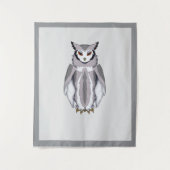 Serene Owl Wall Medium (50" x 60") Tapestry タペストリー (正面)
