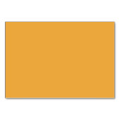 Serene Pale Yellow Watercolor Wheat テーブルナンバー (裏面)